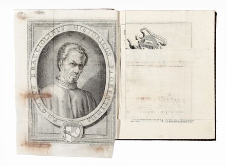  Bracciolini Poggio : Historia Florentina nunc primum in lucem edita, notisque & auctoris vita illustrata ab Jo. Baptista Recanato patritio Veneto... Storia locale, Storia, Diritto e Politica  - Auction Books & Graphics - Libreria Antiquaria Gonnelli - Casa d'Aste - Gonnelli Casa d'Aste