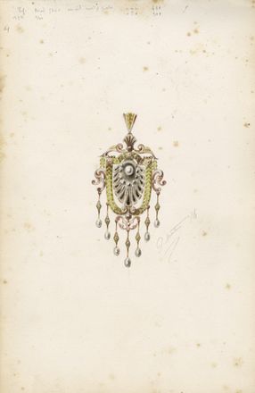  Martin Mayeur : Raccolta di bozzetti e disegni di oreficeria e gioielleria.  - Asta Libri & Grafica - Libreria Antiquaria Gonnelli - Casa d'Aste - Gonnelli Casa d'Aste