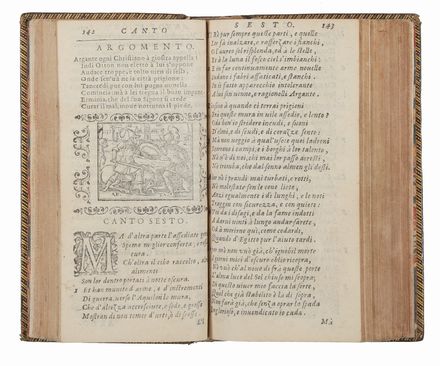  Tasso Torquato : Il Goffredo overo Gierusalemme liberata, poema heroico [...] con l'Allegoria universale dell'istesso. Et con gli argomenti à ciascun canto del sig. Horatio Ariosti [...]. Et le figure à ciascun Canto. Letteratura italiana, Figurato, Letteratura, Collezionismo e Bibliografia  Orazio Ariosto  - Auction Books & Graphics - Libreria Antiquaria Gonnelli - Casa d'Aste - Gonnelli Casa d'Aste