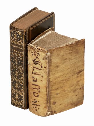  Tasso Torquato : Il Goffredo overo Gierusalemme liberata, poema heroico [...] con l'Allegoria universale dell'istesso. Et con gli argomenti à ciascun canto del sig. Horatio Ariosti [...]. Et le figure à ciascun Canto. Letteratura italiana, Figurato, Letteratura, Collezionismo e Bibliografia  Orazio Ariosto  - Auction Books & Graphics - Libreria Antiquaria Gonnelli - Casa d'Aste - Gonnelli Casa d'Aste