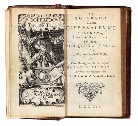  Tasso Torquato : Il Goffredo overo Gierusalemme liberata, poema heroico [...] con l'allegoria universale del istesso: et con gli argomenti del signor Horatio Ariosti. Aggiuntovi i cinque canti del Camillo Camilli.  Orazio Ariosto, Camillo Camilli  - Asta Libri & Grafica - Libreria Antiquaria Gonnelli - Casa d'Aste - Gonnelli Casa d'Aste