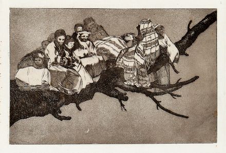  Francisco Goya y Lucientes  (Fuendetodos,, 1746 - Bordeaux,, 1828) : Los Proverbios.  - Auction Books & Graphics - Libreria Antiquaria Gonnelli - Casa d'Aste - Gonnelli Casa d'Aste