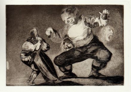  Francisco Goya y Lucientes  (Fuendetodos,, 1746 - Bordeaux,, 1828) : Los Proverbios.  - Asta Libri & Grafica - Libreria Antiquaria Gonnelli - Casa d'Aste - Gonnelli Casa d'Aste