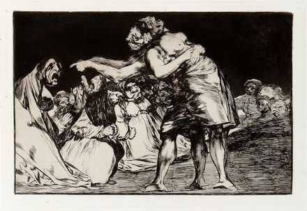  Francisco Goya y Lucientes  (Fuendetodos,, 1746 - Bordeaux,, 1828) : Los Proverbios.  - Asta Libri & Grafica - Libreria Antiquaria Gonnelli - Casa d'Aste - Gonnelli Casa d'Aste