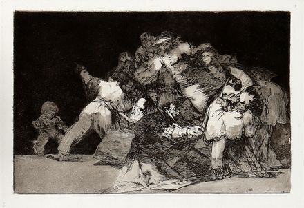  Francisco Goya y Lucientes  (Fuendetodos,, 1746 - Bordeaux,, 1828) : Los Proverbios.  - Auction Books & Graphics - Libreria Antiquaria Gonnelli - Casa d'Aste - Gonnelli Casa d'Aste