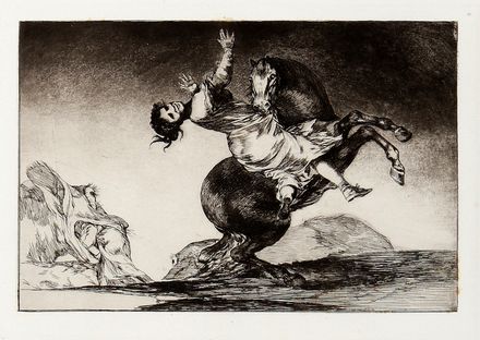  Francisco Goya y Lucientes  (Fuendetodos,, 1746 - Bordeaux,, 1828) : Los Proverbios.  - Asta Libri & Grafica - Libreria Antiquaria Gonnelli - Casa d'Aste - Gonnelli Casa d'Aste