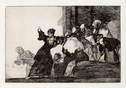  Francisco Goya y Lucientes  (Fuendetodos,, 1746 - Bordeaux,, 1828) : Los Proverbios.  - Asta Libri & Grafica - Libreria Antiquaria Gonnelli - Casa d'Aste - Gonnelli Casa d'Aste