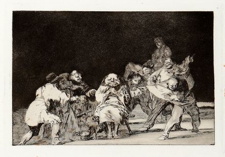  Francisco Goya y Lucientes  (Fuendetodos,, 1746 - Bordeaux,, 1828) : Los Proverbios.  - Asta Libri & Grafica - Libreria Antiquaria Gonnelli - Casa d'Aste - Gonnelli Casa d'Aste