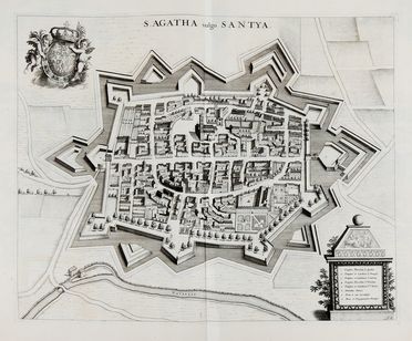 Lotto composto 12 incisioni tratte dal Theatrum Sabaudiae.  - Asta Libri & Grafica - Libreria Antiquaria Gonnelli - Casa d'Aste - Gonnelli Casa d'Aste