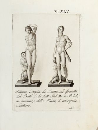  Soldini Francesco Maria : Il reale giardino di Boboli nella sua pianta e nelle sue statue.  Gaetano Vascellini  (Castel San Giovanni, 1745 - Firenze, 1805)  - Asta Libri & Grafica - Libreria Antiquaria Gonnelli - Casa d'Aste - Gonnelli Casa d'Aste