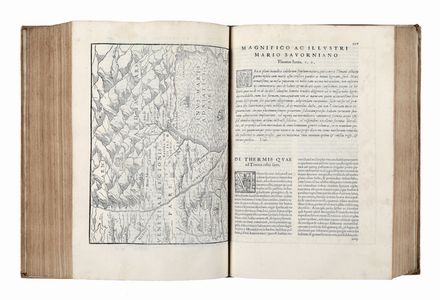  Avicenna [e altri], Averroes [e altri], Hippocrates [e altri] : De Balneis omnia quae extant apud Graecos, Latinos, et Arabas, tam medicos quàm quoscunque ceterarum artium probatos scriptiores... Medicina, Figurato, Architettura, Collezionismo e Bibliografia  Girolamo Savonarola, Claudius Galenus, Georg Agricola, Marcus Pollio Vitruvius  - Auction Books & Graphics - Libreria Antiquaria Gonnelli - Casa d'Aste - Gonnelli Casa d'Aste