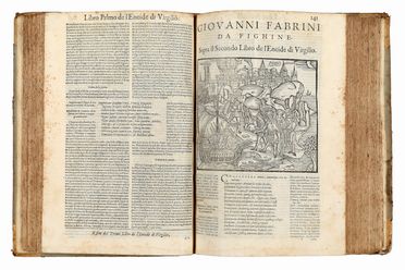  Vergilius Maro Publius : L'Opere [...] cioe la Bucolica, la Georgica, e l'Eneide. Commentate in lingua volgare da Giovanni Fabrini da Feghine, da Carlo Malatesta [...] & da Filippo Venuti...  Giovanni Fabrini  (Figline, ), Carlo Malatesta, Filippo Venuti  (1531 - 1587)  - Asta Libri & Grafica - Libreria Antiquaria Gonnelli - Casa d'Aste - Gonnelli Casa d'Aste