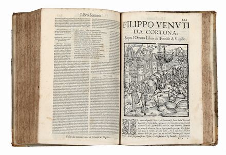  Vergilius Maro Publius : L'Opere [...] cioe la Bucolica, la Georgica, e l'Eneide. Commentate in lingua volgare da Giovanni Fabrini da Feghine, da Carlo Malatesta [...] & da Filippo Venuti... Letteratura classica, Figurato, Letteratura, Collezionismo e Bibliografia  Giovanni Fabrini  (Figline, ), Carlo Malatesta, Filippo Venuti  (1531 - 1587)  - Auction Books & Graphics - Libreria Antiquaria Gonnelli - Casa d'Aste - Gonnelli Casa d'Aste