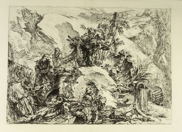  Giovanni Battista Piranesi  (Mogliano Veneto, 1720 - Roma, 1778) : Lotto delle quattro incisioni dei Grotteschi.  - Auction Books & Graphics - Libreria Antiquaria Gonnelli - Casa d'Aste - Gonnelli Casa d'Aste