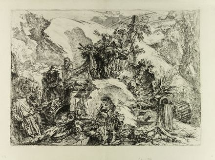  Giovanni Battista Piranesi  (Mogliano Veneto, 1720 - Roma, 1778) : Lotto delle quattro incisioni dei Grotteschi.  - Asta Libri & Grafica - Libreria Antiquaria Gonnelli - Casa d'Aste - Gonnelli Casa d'Aste