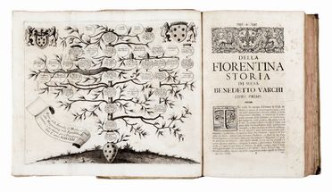  Varchi Benedetto : Storia fiorentina. Nella quale principalmente si contengono l'ultime revoluzioni della repubblica fiorentina, e lo stabilimento del principato nella casa de' Medici... Storia, Storia locale, Medicea, Storia, Diritto e Politica, Storia, Diritto e Politica, Storia, Diritto e Politica  Bartolomeo Cavalcanti  (Firenze, 1503 - Padova, 1562), Giovanni Boccaccio, Francesco Petrarca  - Auction Books & Graphics - Libreria Antiquaria Gonnelli - Casa d'Aste - Gonnelli Casa d'Aste