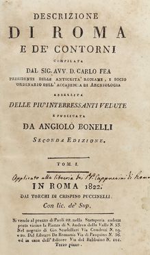  Nardini Famiano : Roma Antica.  Carlo Fea  (Pigna, 1753 - Roma, 1836)  - Asta Grafica & Libri - Libreria Antiquaria Gonnelli - Casa d'Aste - Gonnelli Casa d'Aste