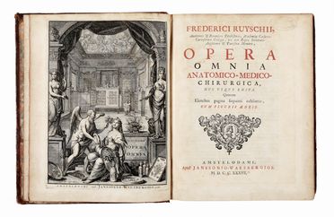  Ruysch Frederik : Opera omnia anatomico-medico-chirurgica...  - Asta Libri & Grafica - Libreria Antiquaria Gonnelli - Casa d'Aste - Gonnelli Casa d'Aste