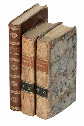  Baudelocque Jean Louis : Della ostetricia [...]. Tomo I-IV.  Gennaro Bartoli  - Asta Libri & Grafica - Libreria Antiquaria Gonnelli - Casa d'Aste - Gonnelli Casa d'Aste