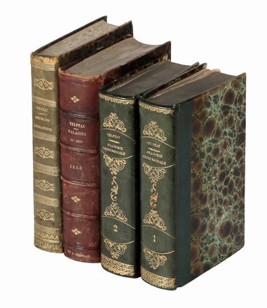 Velpeau Alfred Armand Louis Marie : Trait� d'anatomie chirurgicale, ou anatomie des r�gions [...]. Tome premier (-deuxi�me). Medicina, Chirurgia, Medicina  - Auction Books & Graphics - Libreria Antiquaria Gonnelli - Casa d'Aste - Gonnelli Casa d'Aste