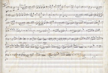  Bottesini Giovanni : Finale del Concerto per Violoncello 'Allegro con fuoco'.  - Asta Libri & Grafica - Libreria Antiquaria Gonnelli - Casa d'Aste - Gonnelli Casa d'Aste