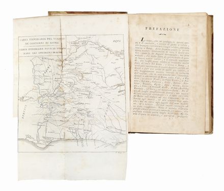  Nibby Antonio : Viaggio antiquario ne' contorni di Roma [...]. Tomo I (-II).  Fioravante Martinelli  - Asta Libri & Grafica - Libreria Antiquaria Gonnelli - Casa d'Aste - Gonnelli Casa d'Aste