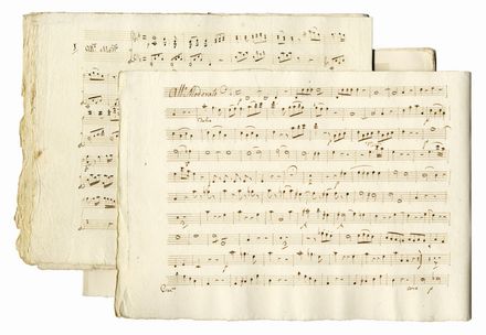 Raccolta di 6 composizioni tra quartetti, trii e sonate.  - Asta Grafica & Libri - Libreria Antiquaria Gonnelli - Casa d'Aste - Gonnelli Casa d'Aste