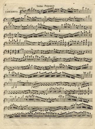  Rolla Alessandro : Concerto / per il / Violino [...]. Musica, Musica, Teatro, Spettacolo  - Auction Graphics & Books - Libreria Antiquaria Gonnelli - Casa d'Aste - Gonnelli Casa d'Aste