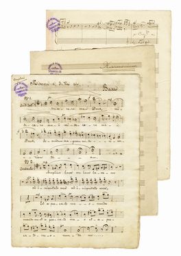  Angeloni Carlo : Alisa di Foix. Melodramma in 4 atti. Musica, Musica, Teatro, Spettacolo  - Auction Graphics & Books - Libreria Antiquaria Gonnelli - Casa d'Aste - Gonnelli Casa d'Aste
