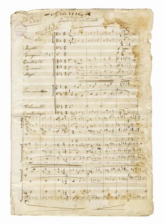  Angeloni Carlo : Alisa di Foix. Melodramma in 4 atti. Musica, Musica, Teatro, Spettacolo  - Auction Graphics & Books - Libreria Antiquaria Gonnelli - Casa d'Aste - Gonnelli Casa d'Aste