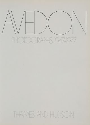  Avedon Richard : Photographs 1947-1977. Fotografia  - Auction Graphics & Books - Libreria Antiquaria Gonnelli - Casa d'Aste - Gonnelli Casa d'Aste
