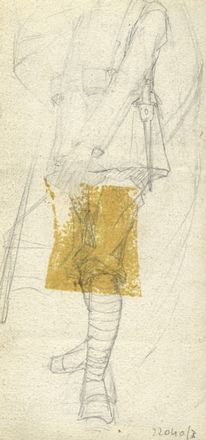  Salvatore Marchesi  (Parma, 1852 - Parma, 1926) : Lotto di 3 acquerelli con soggetti di guerra.  - Auction Graphics & Books - Libreria Antiquaria Gonnelli - Casa d'Aste - Gonnelli Casa d'Aste