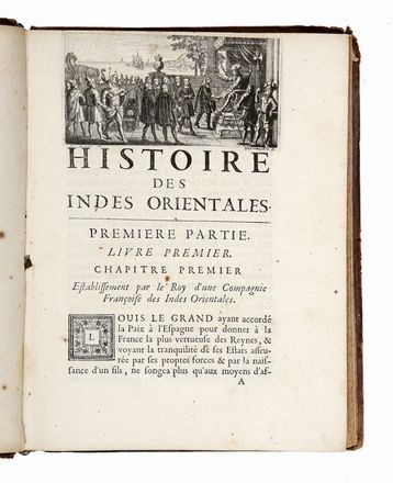  Souchu de Rennefort Urbain : Histoire des Indes Orientales.  Cornelis Martinus Vermeulen, Pierre Paul Sevin  - Asta Grafica & Libri - Libreria Antiquaria Gonnelli - Casa d'Aste - Gonnelli Casa d'Aste