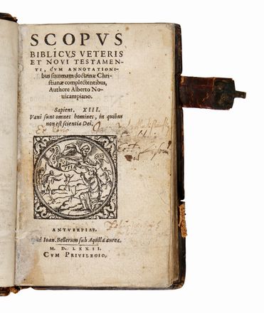 Scopus biblicus veteris et novi testamenti...  - Asta Grafica & Libri - Libreria Antiquaria Gonnelli - Casa d'Aste - Gonnelli Casa d'Aste