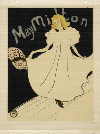  Henri (de) Toulouse-Lautrec  (Albi, 1864 - Malrom, 1901) : Lotto composto di 11 cromolitografie.  Pierre Bonnard  (Fontenay-aux-Roses, 1867 - Le Cannet, 1947)  - Auction Graphics & Books - Libreria Antiquaria Gonnelli - Casa d'Aste - Gonnelli Casa d'Aste