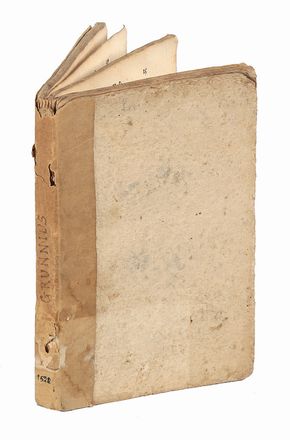  Nachtigall Otmar : Grunnius sophista sive pelagus humanae miseriae. Satira, Letteratura tedesca, Letteratura, Letteratura  - Auction Graphics & Books - Libreria Antiquaria Gonnelli - Casa d'Aste - Gonnelli Casa d'Aste