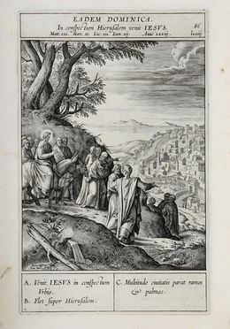  Nadal Hieronymus : Evangelicae historiae imagines ex ordine Evangeliorum... Religione, Figurato, Collezionismo e Bibliografia  - Auction Graphics & Books - Libreria Antiquaria Gonnelli - Casa d'Aste - Gonnelli Casa d'Aste