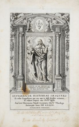  Nadal Hieronymus : Evangelicae historiae imagines ex ordine Evangeliorum...  - Asta Grafica & Libri - Libreria Antiquaria Gonnelli - Casa d'Aste - Gonnelli Casa d'Aste