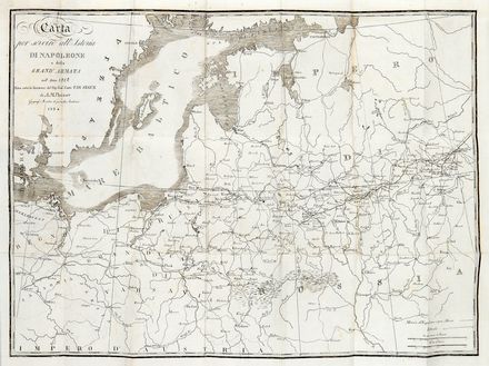  Ségur de Paul Philippe : Istoria di Napoleone e della Grande Armata nell'anno 1812 del Generale Conte di Segur. Tomo I (-IV).  - Asta Grafica & Libri - Libreria Antiquaria Gonnelli - Casa d'Aste - Gonnelli Casa d'Aste