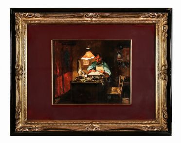  Cafiero Filippelli  (Livorno, 1889 - 1973) : Il ciabattino.  - Asta Grafica & Libri - Libreria Antiquaria Gonnelli - Casa d'Aste - Gonnelli Casa d'Aste