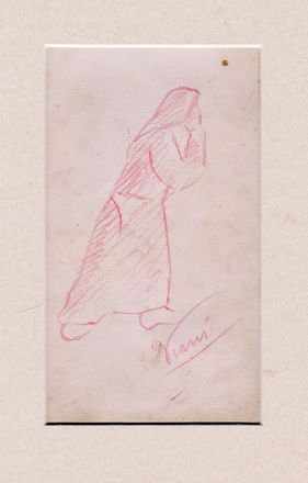  Lorenzo Viani  (Viareggio, 1882 - Ostia, 1936) : Lotto composto di 3 disegni.  - Auction Graphics & Books - Libreria Antiquaria Gonnelli - Casa d'Aste - Gonnelli Casa d'Aste