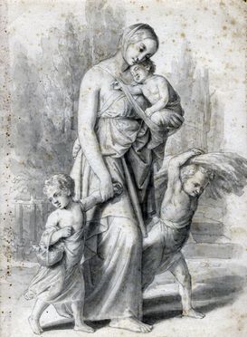  Giovanni Muzzioli  (Modena, 1854 - 1894) : La messe.  - Asta Grafica & Libri - Libreria Antiquaria Gonnelli - Casa d'Aste - Gonnelli Casa d'Aste