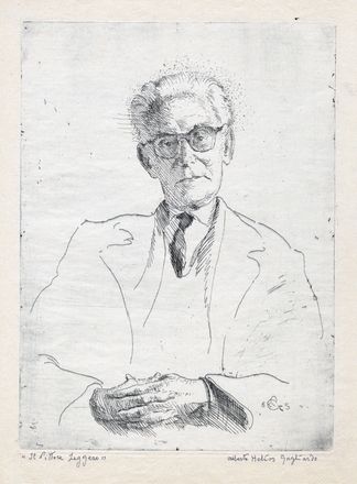  Alberto Helios Gagliardo  (Genova, 1893 - 1987) : Lotto composto di 4 acqueforti.  - Auction Graphics & Books - Libreria Antiquaria Gonnelli - Casa d'Aste - Gonnelli Casa d'Aste
