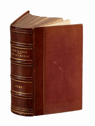  Wecker Johann Jacob : De secretis libri XVII. Ex variis authoribus collecti, methodicè digesti...  Theodor Zwinger  - Asta Grafica & Libri - Libreria Antiquaria Gonnelli - Casa d'Aste - Gonnelli Casa d'Aste