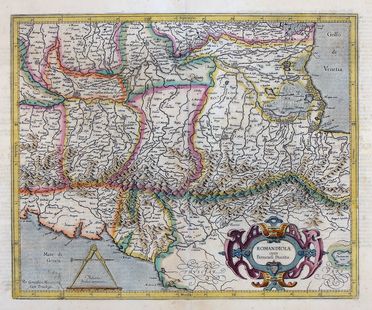  Mercator Gerard, Hondius Jodocus : Romandiola cum Parmensi Ducatu.  - Asta Grafica & Libri - Libreria Antiquaria Gonnelli - Casa d'Aste - Gonnelli Casa d'Aste