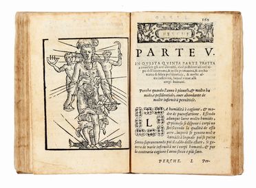  Manfredi Girolamo : Libro intitulato il perche, tradotto di latino in italiano [...]. Con mostrar le cagioni d'infinite cose, appartenenti alla sanit: con la dichiaratione delle virt d'alcune herbe... Medicina, Farmacologia, Medicina  - Auction Graphics & Books - Libreria Antiquaria Gonnelli - Casa d'Aste - Gonnelli Casa d'Aste