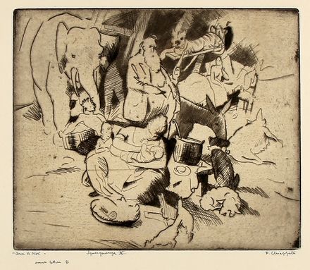  Francesco Chiappelli  (Pistoia, 1890 - Firenze, 1947) : Le sguerguenze (prima serie).  - Auction Graphics & Books - Libreria Antiquaria Gonnelli - Casa d'Aste - Gonnelli Casa d'Aste