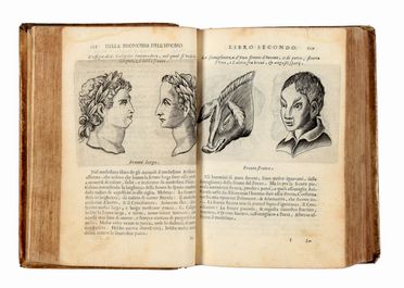  Della Porta Giovan Battista : La fisonomia dell'huomo, et la celeste [...] Con la Fisonomia Naturale di Monsignor Giovanni Ingegneri di Polemone, & Adamantio.  Giovanni Ingegneri, Marcus Antonius Polemon  - Asta Grafica & Libri - Libreria Antiquaria Gonnelli - Casa d'Aste - Gonnelli Casa d'Aste