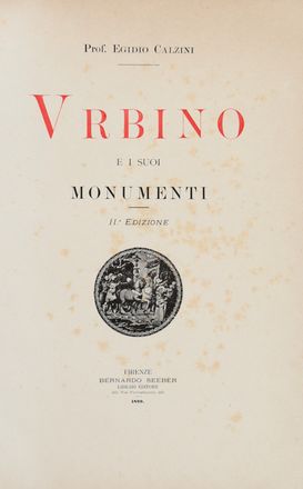 Lotto di 4 volumi sull'Umbria e sulle Marche. Militaria, Storia locale, Storia, Diritto e Politica, Storia, Diritto e Politica  Egidio Calzini  - Auction Graphics & Books - Libreria Antiquaria Gonnelli - Casa d'Aste - Gonnelli Casa d'Aste