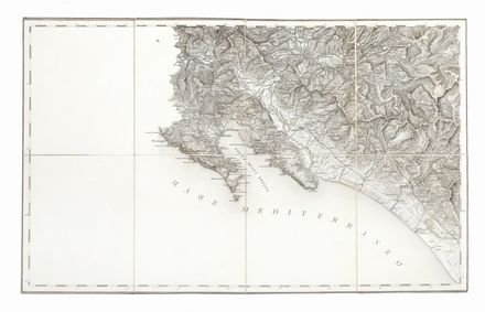 Carta topografica del Ducato di Modena levata dietro misure trigonometriche alla scala di 1:28.800...  - Asta Grafica & Libri - Libreria Antiquaria Gonnelli - Casa d'Aste - Gonnelli Casa d'Aste